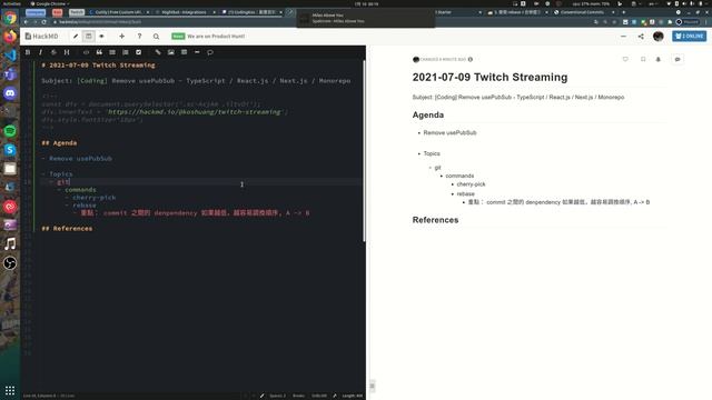 Git rebase & Github Pull Request 流程介紹 смотреть онлайн