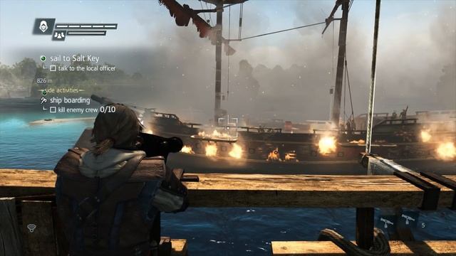 "Assassin's Creed 4: Black Flag" walkthrough (100% synchronization), Sequence 3 (All Memories) смотреть онлайн
