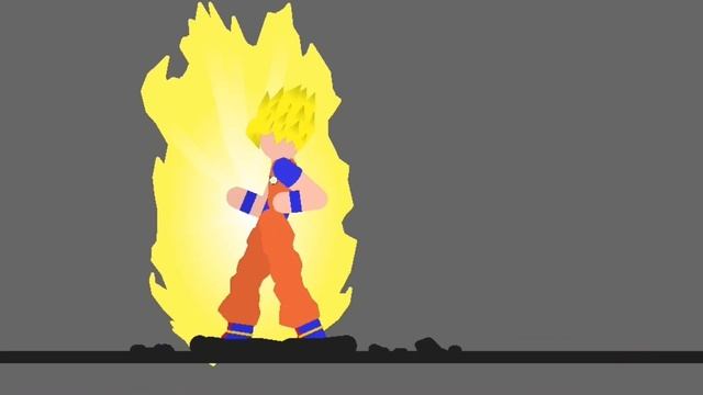 Goku SSJ [Stick-nodes Animation] (TEST) смотреть онлайн