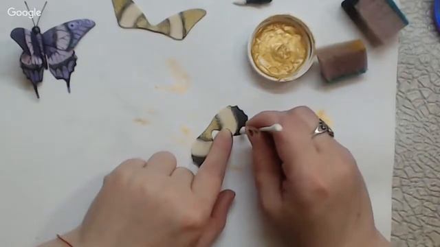 Мастер класс Бабочка из фоамирана Master class the Butterfly from Tamarana смотреть онлайн