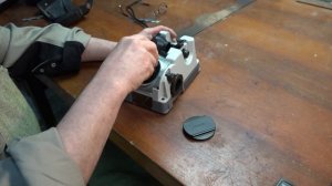 Заточной станок Drill Doctor 750 X в домашней мастерской