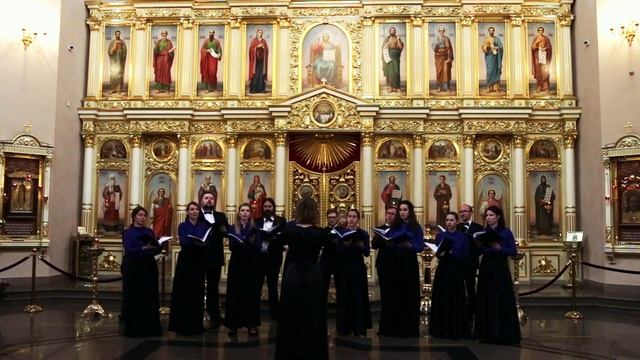 П. И. Чайковский "Достойно есть" | P. Tchaikovsky "It is Truly Meet". Песнопение литургии. смотреть онлайн