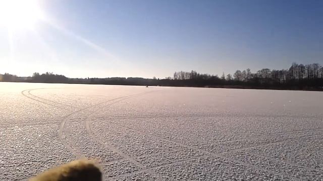 Kart on ice Honda Gx390. смотреть онлайн