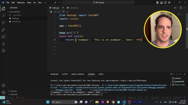 Como Criar API em Python Utilizando FastAPI Tutorial 2023 смотреть онлайн
