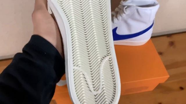 Nike Blazer Mid 77 Vintage Racer Blue BQ6806-103 смотреть онлайн