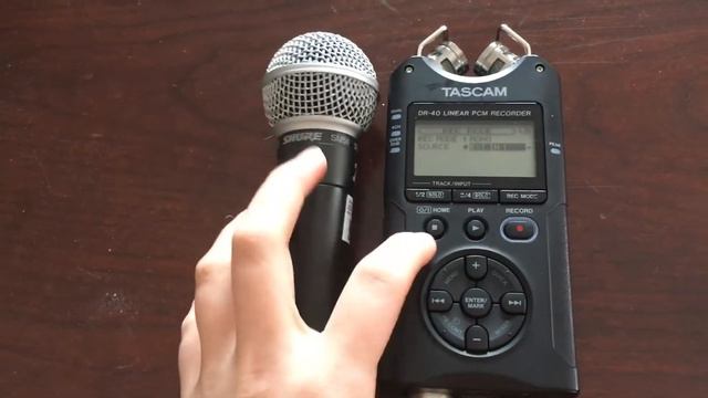 Tascam DR-40 basic tutorial смотреть онлайн