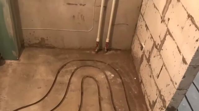 Водяной тёплый пол в квартире без батарей. смотреть онлайн