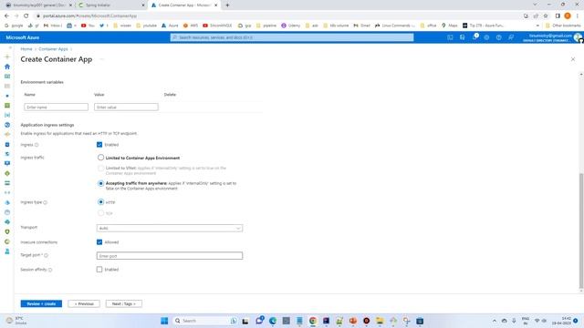 First Deployment of Spring boot application on azure container app смотреть онлайн