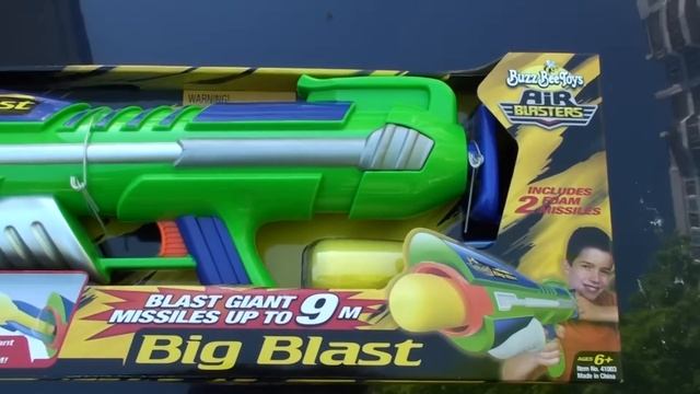 Большой Бластер Buzz BeeToys 41003 big blast air blasters смотреть онлайн