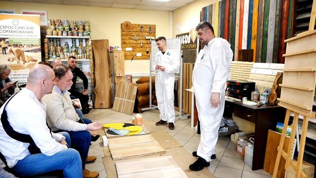 Белая краска для паркета, стен и потолка. смотреть онлайн