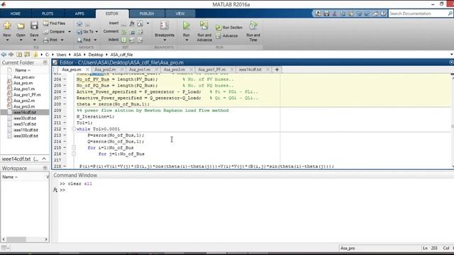 Load flow calculation of cdf path by matlab. смотреть онлайн