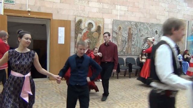Мазурка 5 па. Танцевальный вечер "Танцы народов мира" www.rpu-dance.ru смотреть онлайн