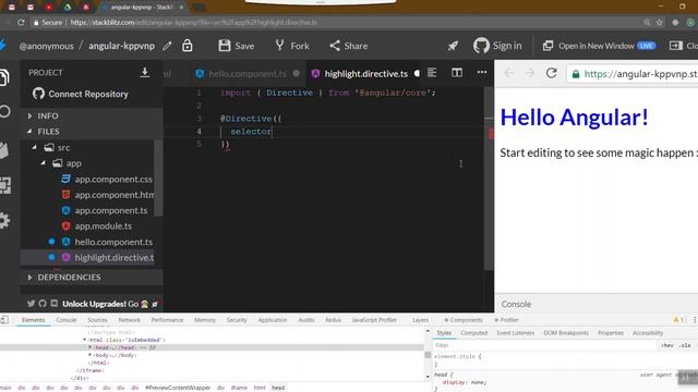 16) Host binding and Host listener | Learn Angular in Tamil | Code Nanban смотреть онлайн