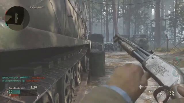 "Trench Runner" Call of Duty WW2 Raw Gameplay смотреть онлайн