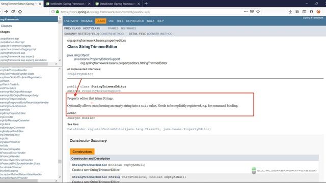 Curso Spring. Validación de formularios IV. @InitBinder. Vídeo 41 смотреть онлайн