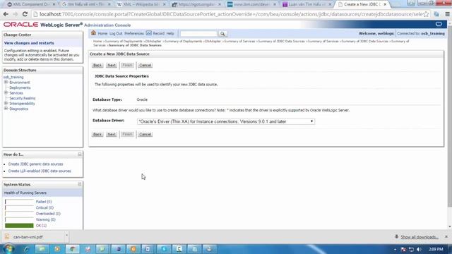 How to Create JDBC in Oracle Service Bus смотреть онлайн