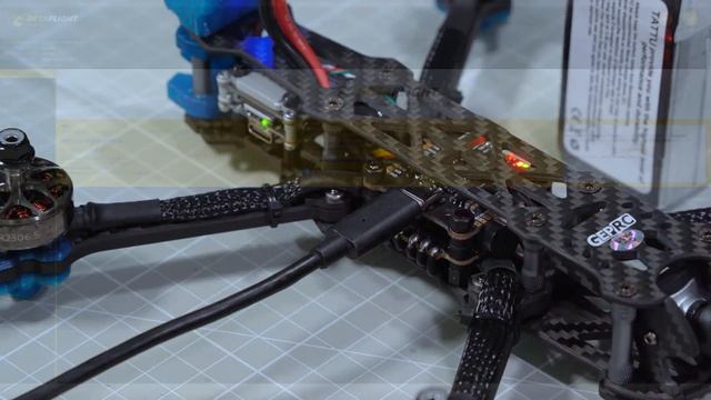 How to binding with DJI equipment and TBS Tango. //GEPRC Guidance of Binding with HD FPV. смотреть онлайн