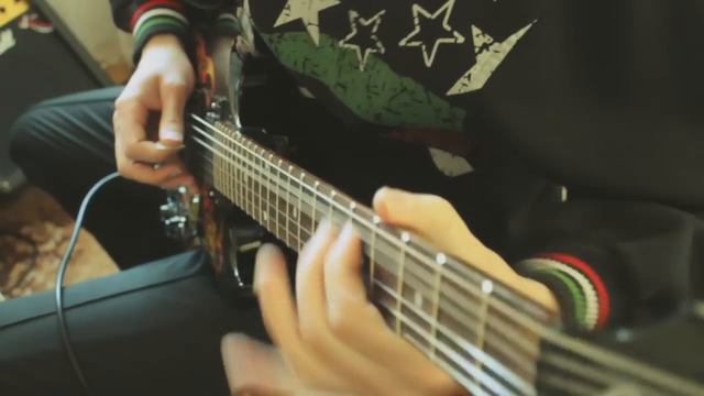 Nirvana Smells Like Teen Spirit Solo Guitar Cover (TAB) смотреть онлайн