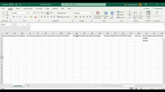 How to Export the Contacts from Outlook to Excel and Import Contacts from Excel to Outlook? смотреть онлайн