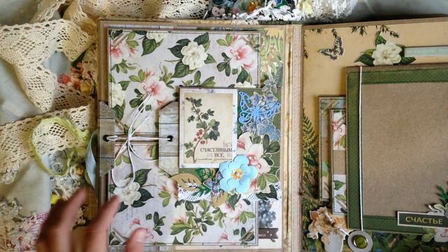 Видео-обзор семейного альбома / СКРАПБУКИНГ / 