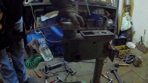 Восстановление сверлильного станка 2М112 1993 года часть № 1