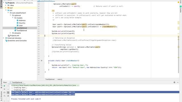 Java Optional | Java 8 смотреть онлайн