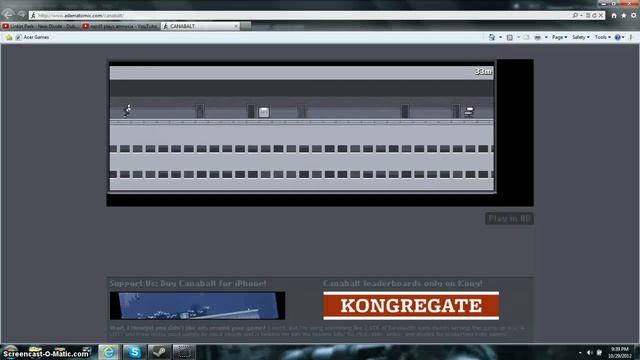 canabalt-epic parkcore game смотреть онлайн