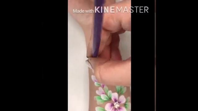 Как  рисовать цветы. Урок по аквагриму.  Flowers Tutorial Facepaint