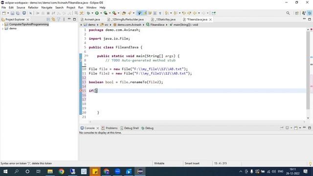 6 File transfer from one location to another #java #technical #technicalyogi смотреть онлайн