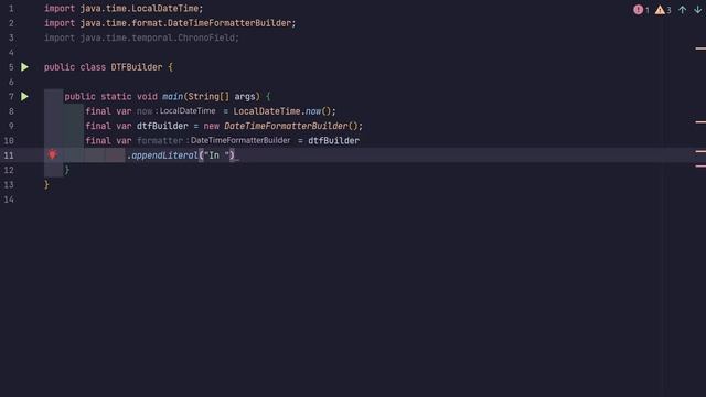 Creating a custom DateTimeFormatter in Java смотреть онлайн