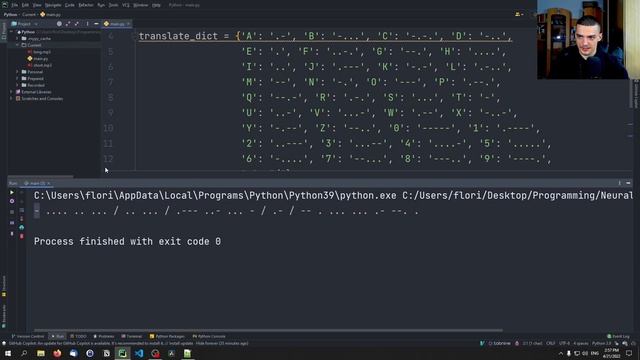 Morse Code in Python смотреть онлайн