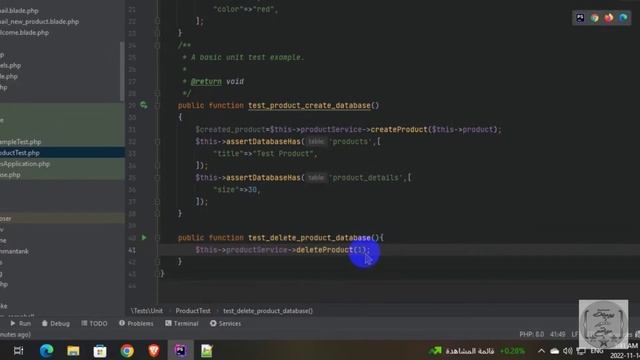 Laravel Unit Testing and feature testing in arabic смотреть онлайн