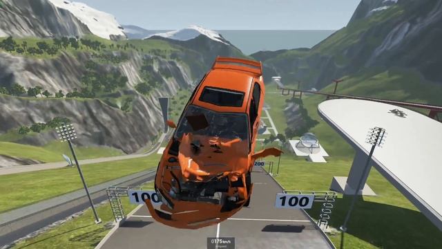 Jump Crashes #2 – BeamNG Drive | BlackBird 4k60FPS смотреть онлайн