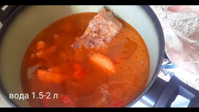 Узбекская кухня Суп с нутом  шурпа... \ кулинария \ выпечка \ рецепты