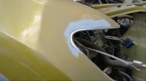 ПОКРАСКА КРЫЛА ПЕРЕХОДОМ.