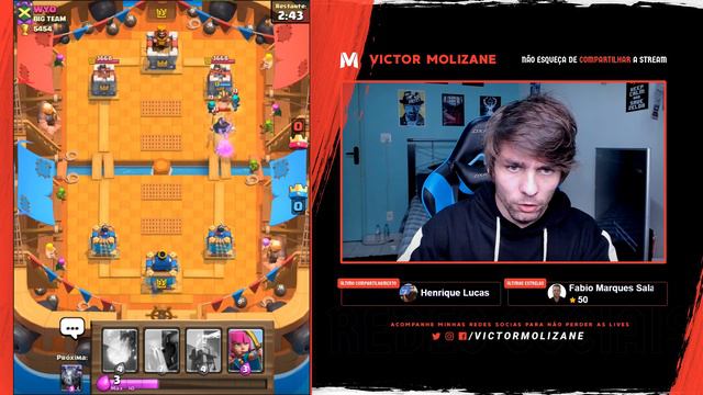 MANDA MAIS EMOJI! MANDA MAISSSSSSSSS - Clash Royale смотреть онлайн
