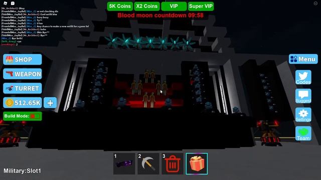 Festival Stage in the Military Map! - Build Tower Simulator (Roblox) смотреть онлайн