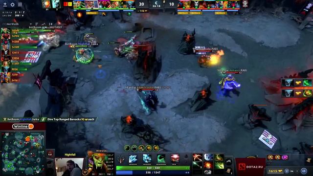 🔴ПАНДЫ ИДУТ В ОТРЫВ! КЕРРИ БРУДА ОТ РАМЗЕСА НА ТУРНИРЕ | BETBOOM Vs 9 PANDAS DreamLeague Season 20