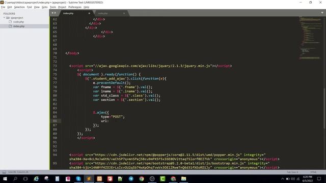 How to Store data without page reload in database using jquery ajax in php смотреть онлайн