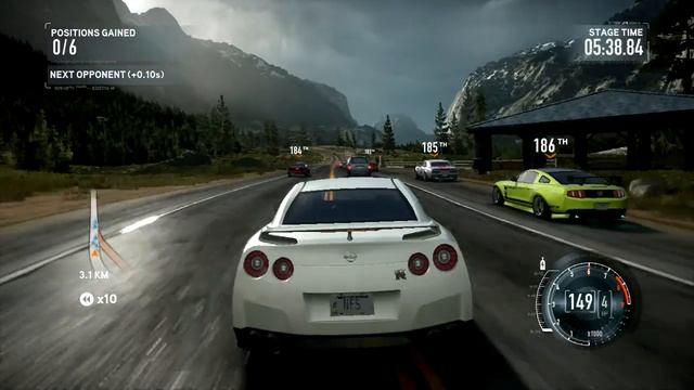 NFS The Run Gameplay_2-Ultra setting on Nvidia 450 gts. смотреть онлайн