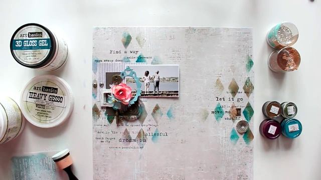 Scrapbooking layout tutorial смотреть онлайн