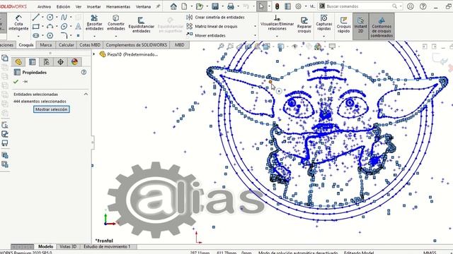 Convierte imagen a SolidWorks смотреть онлайн