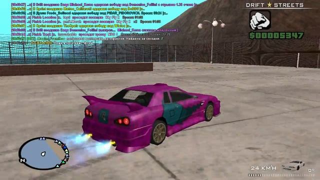 УЧИМСЯ ДРИФТОВАТЬ Русский дрифт сервер (самп 0.3.7) смотреть онлайн