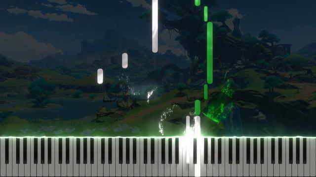 Gone With the Wind (Genshin Impact) 【 PIANO TUTORIAL 】 смотреть онлайн