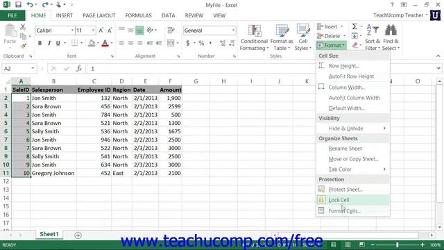 Excel 2013 Tutorial Formatting Cells Microsoft Training Lesson 7.1 смотреть онлайн