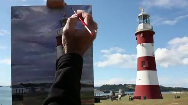 Smeaton's Tower Plymouth Hoe by Dave Crocker смотреть онлайн