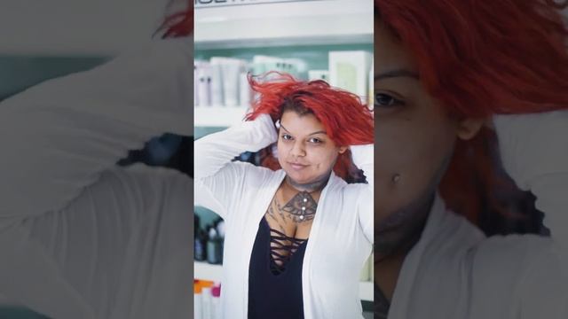 Fiery Red Color Transformation | Monaco Salon смотреть онлайн