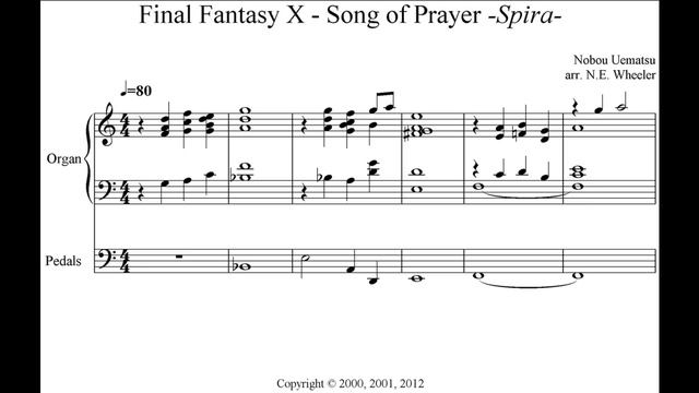Hymn of the Fayth FFX (After J.S. Bach) смотреть онлайн