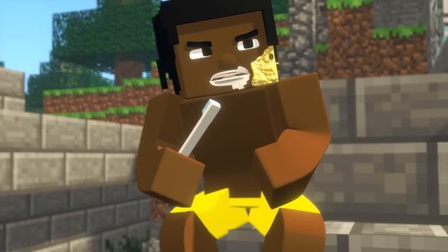 Da onde veio essa miséria? - Minecraft Animação (Video Original) смотреть онлайн