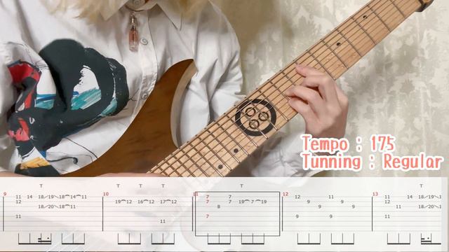8 String VS 9 String Beautiful Guitar Duo ["MASAToooN!" Screen Tabs] смотреть онлайн